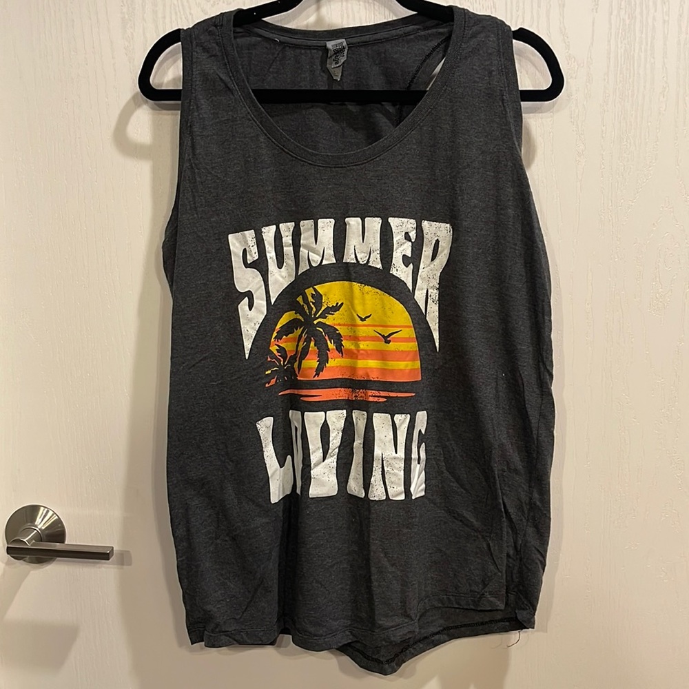 XL Instant Message “Summer Loving” Tank Top